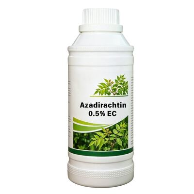 Azadiractina 0,5% CE Biopesticida botánico, Insecticida biológico de origen vegetal para el control de las orugas de tripas de pulgones orgánicos, concentrado emulsificable de bajo residuo