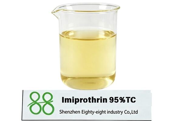 La Imiprothrin de alta calidad 95% TC pesticida doméstico materia prima central intermedia para aerosoles, líquido contra mosquitos eléctricos, estera y bobina contra mosquitos, elimina eficazmente mosquitos, moscas,cucarachas y hormigas