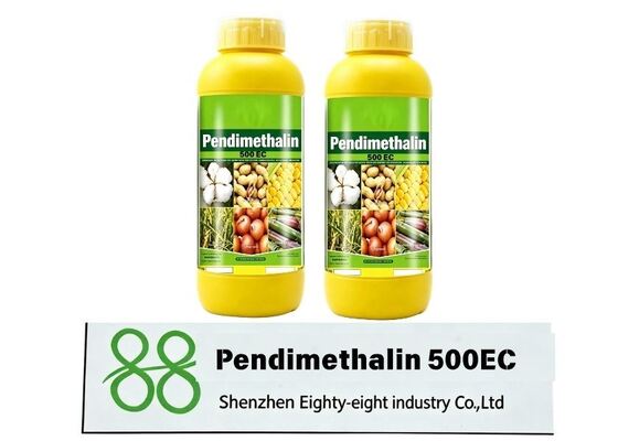 Pendimethalin 500 CE Herbicida selectivo de preemergencia para el cultivo de cacahuetes, algodón y hortalizas Control anual de malezas CAS 40487 42 1 Herbicidas de control de malezas