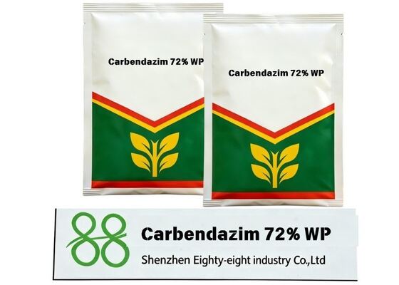 carbendazim 72% WP, carbendazim en polvo humectable, fungicida sistémico, fúngicida de amplio espectro, pesticida para el control de enfermedades de los cultivos, fábrica de agroquímicos, mayorista