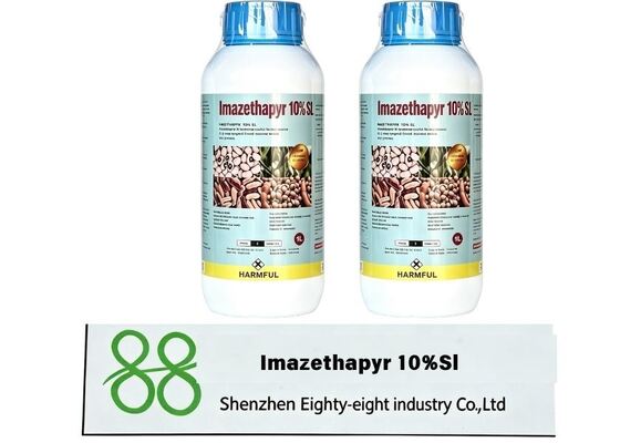 Imazetapyr 10% SL Herbicida sistémico selectivo para el control de hierbas anuales y malezas de hoja ancha en los campos de soja y maní CAS 81335 77 5 Imazetapyr Herbicidas para el control de malezas
