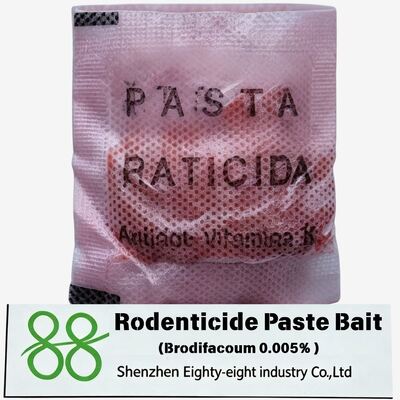 Bromadiolona 0,005% de cebo natural asesino de ratas rodenticida bloque rodenticida cera bloque asesino de ratas medicina seguro control de plagas Rodenticida bloque - alimento único matar ratas veneno para el hogar, jardín y almacén