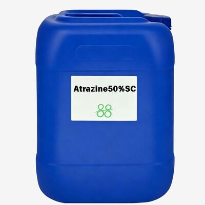 Atrazina 50% SC Suspensión Concentrado Herbicida, herbicida sistémico selectivo para maíz Sorgo Caña de azúcar, directo de fábrica, de alta calidad, bajo precio, personalizado y OEM