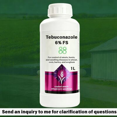 Agroquímico soluble en agua Fungicida Tebuconazol 0,6% Imidacloprid 5% Tiram 14,4% FS