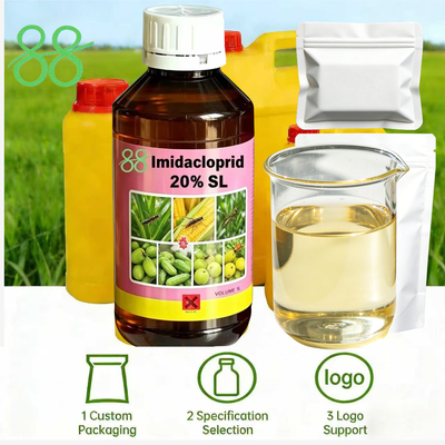 Imidacloprido 20% CAS 138261-41-3 Agrícola. Solución de protección de cultivos de calidad profesional.