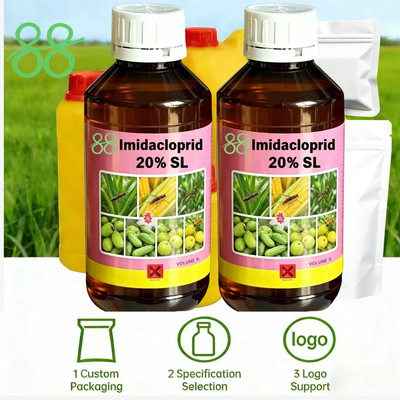 Imidacloprido 20% CAS 138261-41-3 Agrícola. Solución de protección de cultivos de calidad profesional.