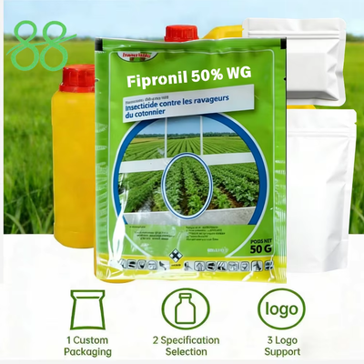 Fipronil 50% WG Water Dispersible Granule (CAS 120068-37-3), Broad-Spectrum Phenylpyrazole Insecticide for Agricultural & Sanitary Pest Control Fipronil  Rice planthopper pesticide