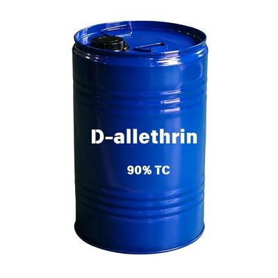 D-Aletrina 95% TC D-Aletrina 90% TC (CAS 584-79-2) Concentrado técnico piretroide, materia prima de eliminación rápida para la bobina de mosquitos, esteras, aerosoles y insecticidas domésticos para el control de mosquitos al aire libre