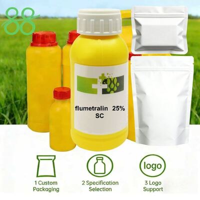 Flumetralina profesional 25% SC con excelente estabilidad de suspensión y eficacia uniforme. Ideal para la inhibición del retoño del tabaco y el manejo de cultivos frutales.