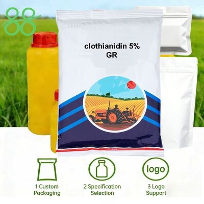 Clothianidin 80%WDG 0,1%GR Nematicida Insecticida