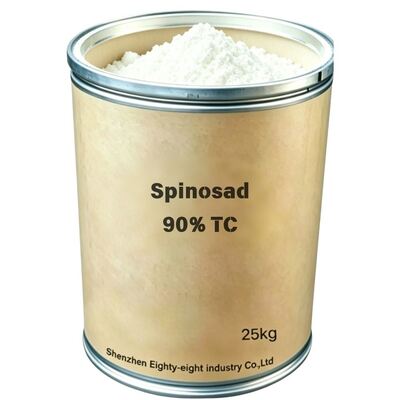 Spinosad 90% TC CAS 168316-95-8 Biopesticida de fermentación Materia prima, acción de contacto y estómago contra trips, orugas y minadores de hojas, para formulación orgánica SC WDG EC de insecticida de China