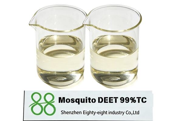DEET 99% TC repelente de mosquitos de alta pureza materia prima técnica para la producción de repelentes de plagas para el cuidado personal, precio directo de fábrica