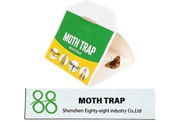 Indoor Pheromone Moth Trap, Sticky Glue Moth Catcher, Effective Trap to Catch Clothes Moths and Pantry Moths at Home