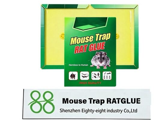 Trampa de cola para ratas y ratones de uso pesado, placa adhesiva super fuerte, trampa desechable para roedores para captura de ratones y ratas