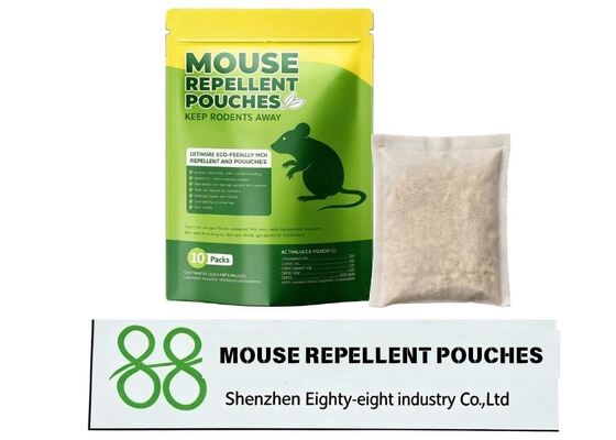 Repelentes para ratones de interior y exterior, bolsitas de aroma de larga duración para disuadir roedores, bolsitas fáciles de usar para mantener alejados a ratones y ratas